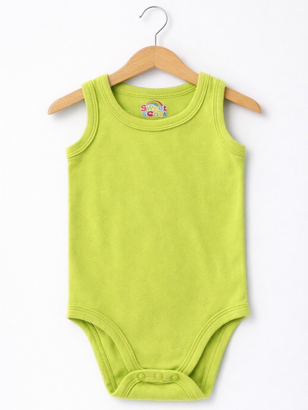 5/$15 Sweet & Soft Baby Girl Sleeveless Bodysuit Size 0-3 Months